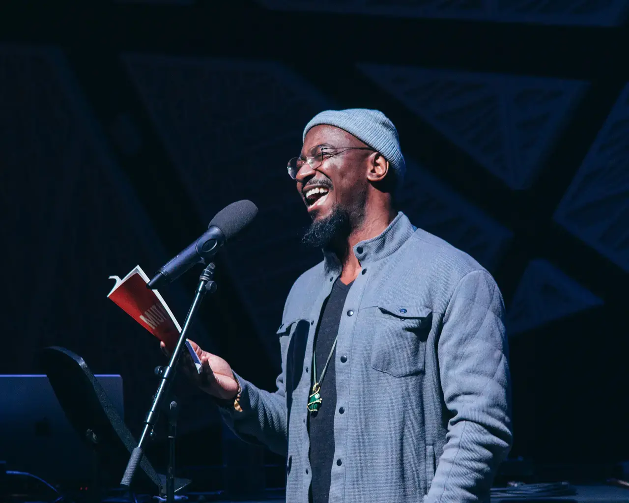 Pew Fellow Phillip B. Williams performs a reading at National Sawdust, Brooklyn, NY.