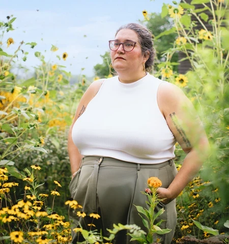 Carmen Maria Machado, 2023 Pew Fellow. Photo by Neal Santos.